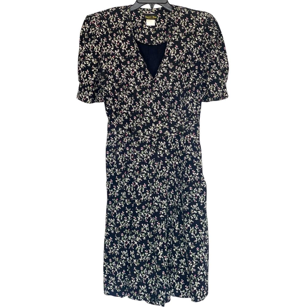 Vintage Stuart Alan Floral Romper Size 12